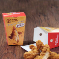 Hot sale custom made paper fast food chips fried chicken boxes